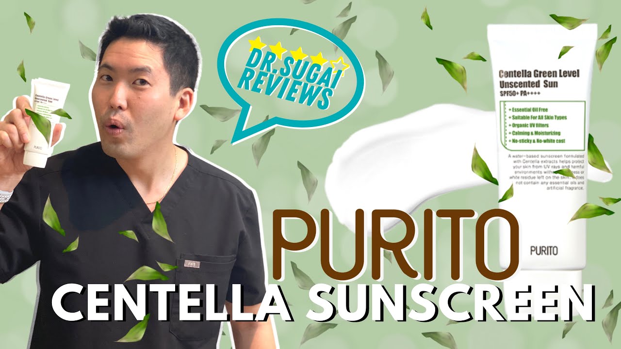 Dr. Sugai Reviews: Purito Centella Unscented SPF 50 Sunscreen- Does it Live Up to the Hype?