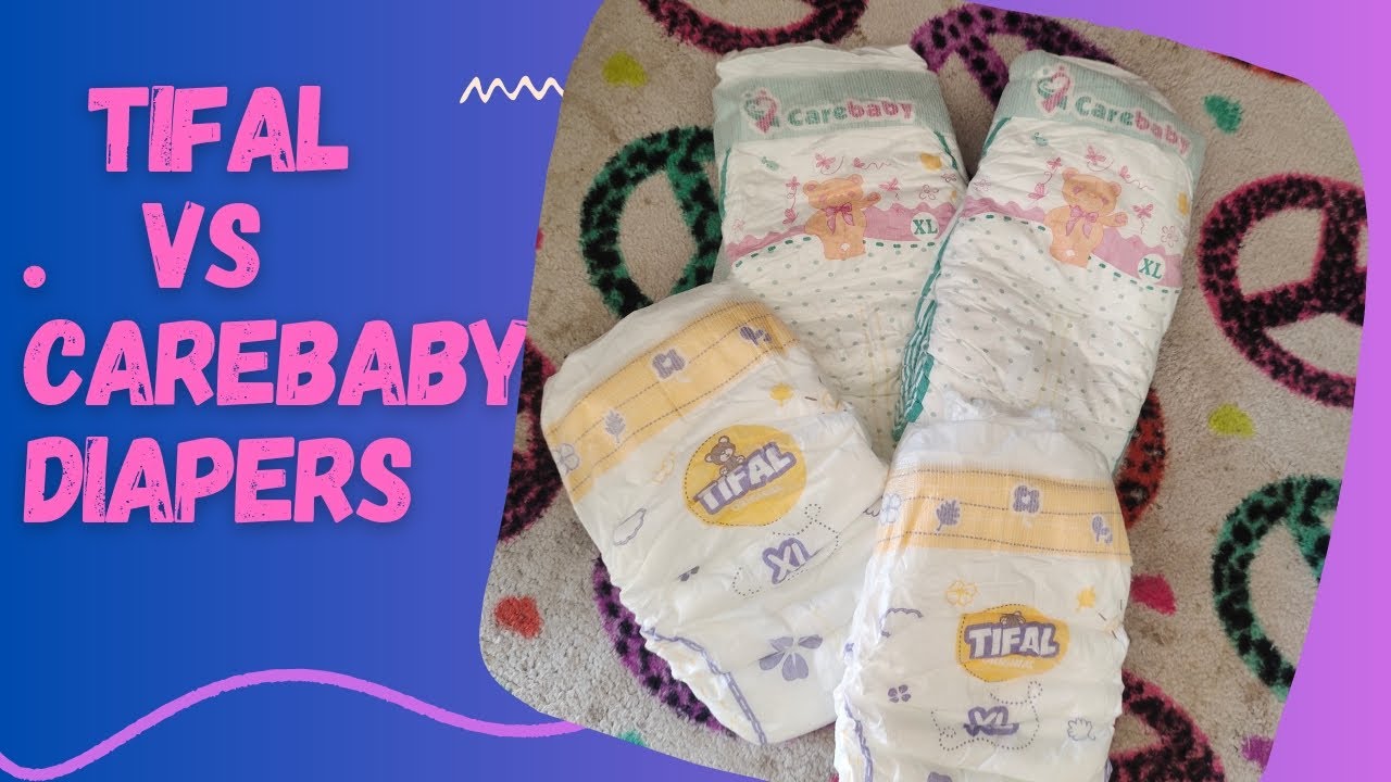 Review of Tifal Vs Carebaby diapers l Best Diapers in Pakistan l Best Diapers l Best Diapers XL Size
