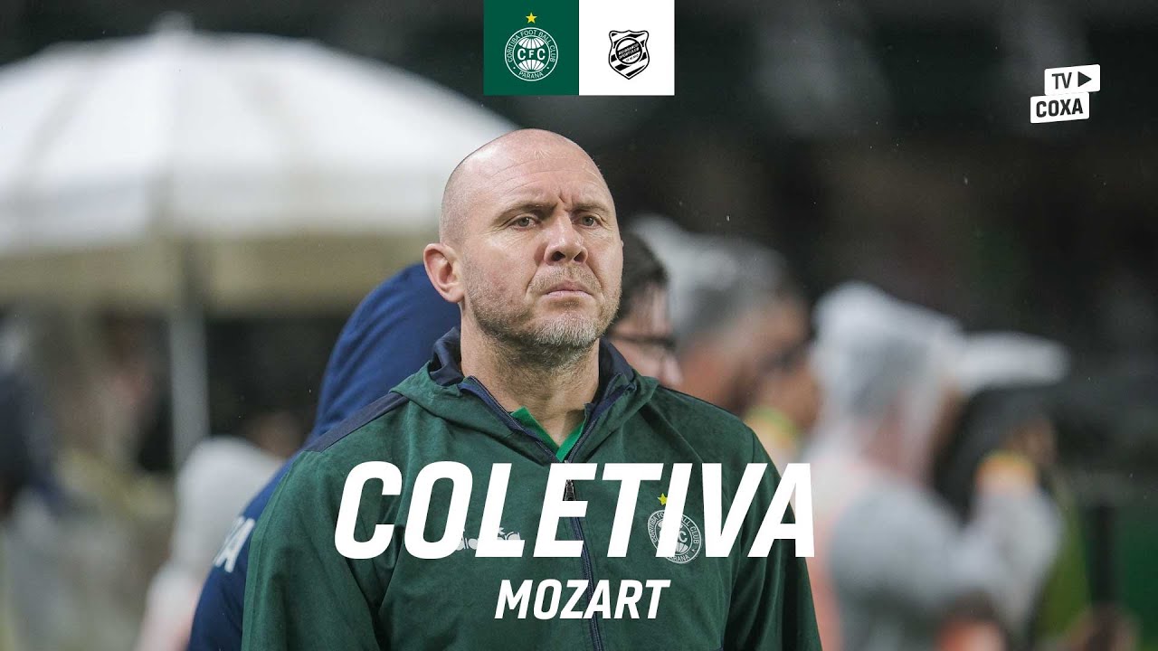 🎙️ COLETIVA | Coritiba 4x0 Rio Branco | Entrevista com o técnico Mozart