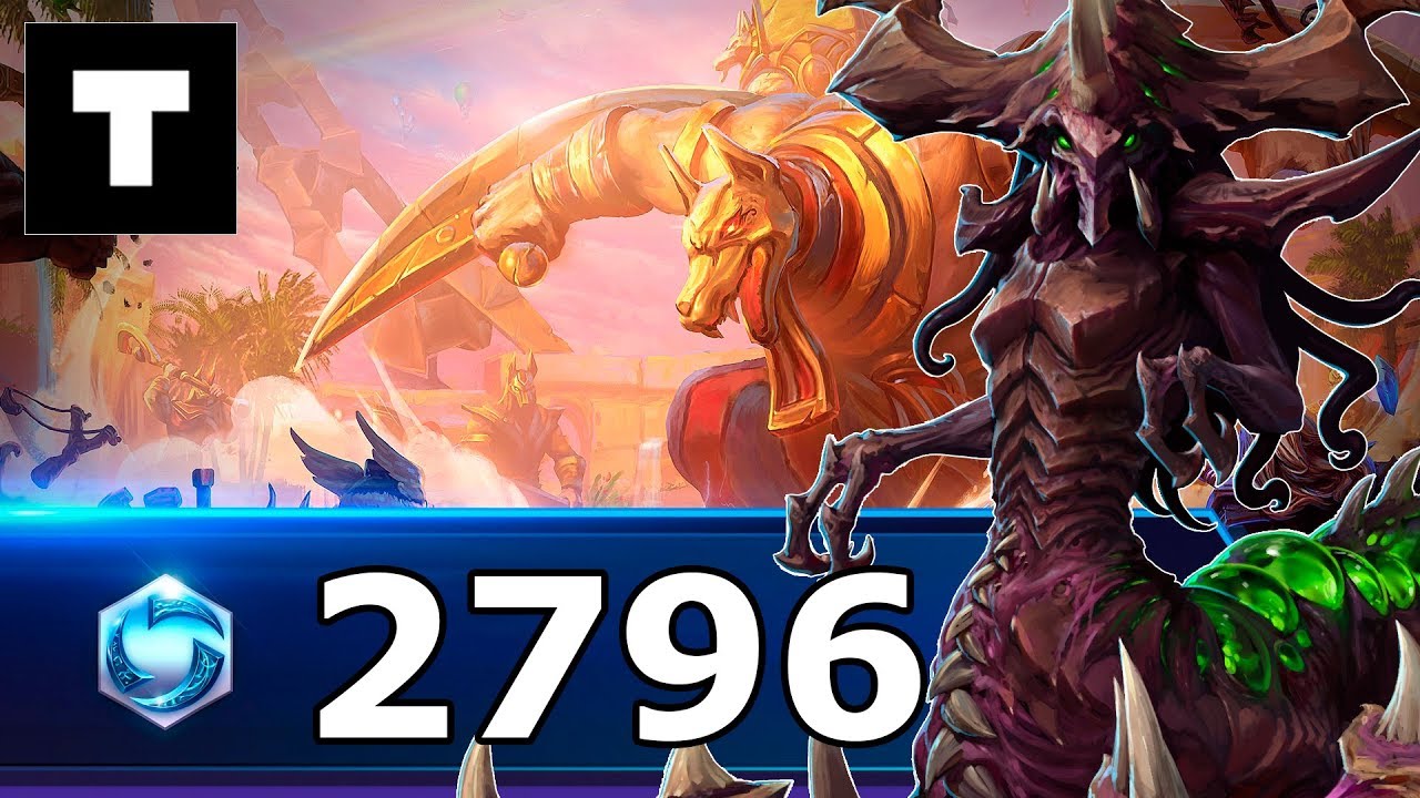 Heroes of the Storm Загара Геймплей - Небесный Храм! 2796