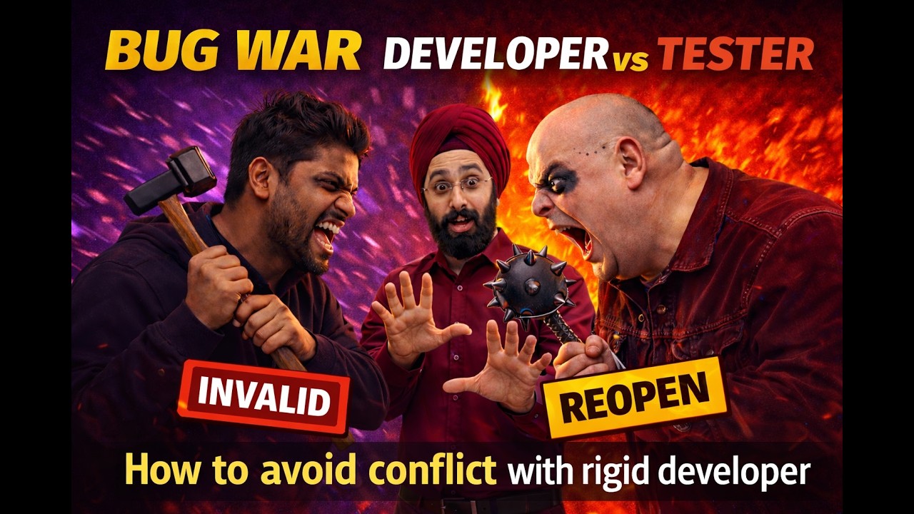 Real Life Scenario based Interview Question for Testers: What to do if Dev marks your Bug as Invalid