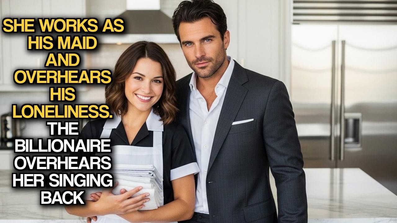 She Works as His Maid and Overhears His Loneliness. The Billionaire Overhears Her Singing Back