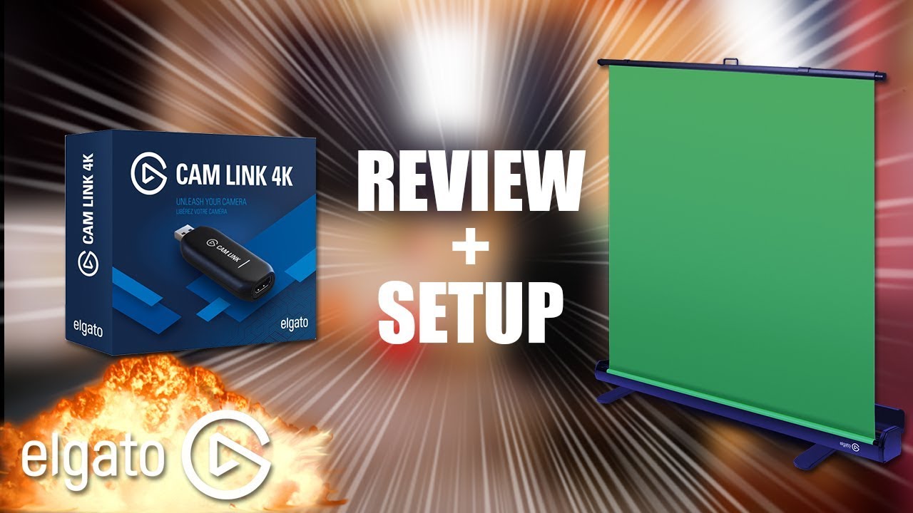 Elgato's Green Screen and Cam Link 4K are LEGIT.