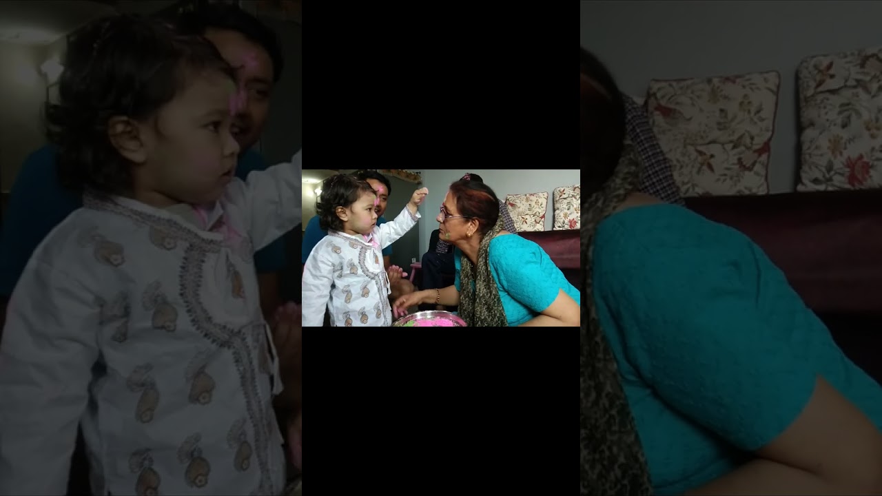 होली के रंग अपनों के संग।# !!Happy Holi !!Festival #colors #video 😎🙏