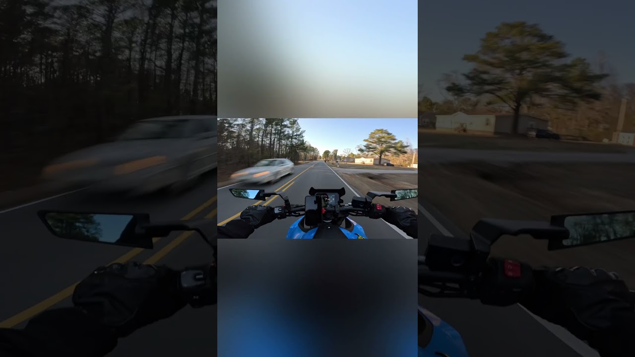 GSX-8S on the move 