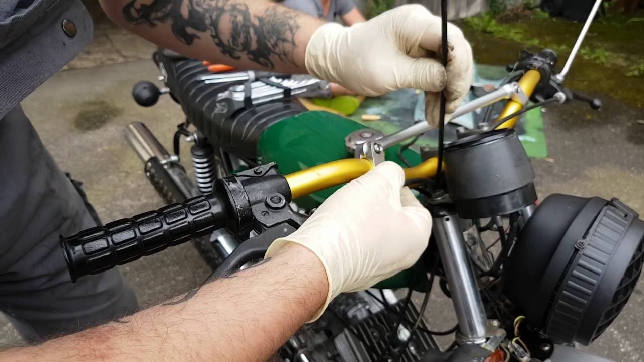 Simson s51 Enduro neuer Lenker (BTS) Montage