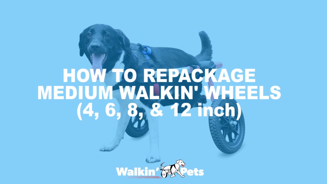 How to Repackage the MEDIUM Walkin' Wheels - 4, 6, 8, 12 Inch Wheels!