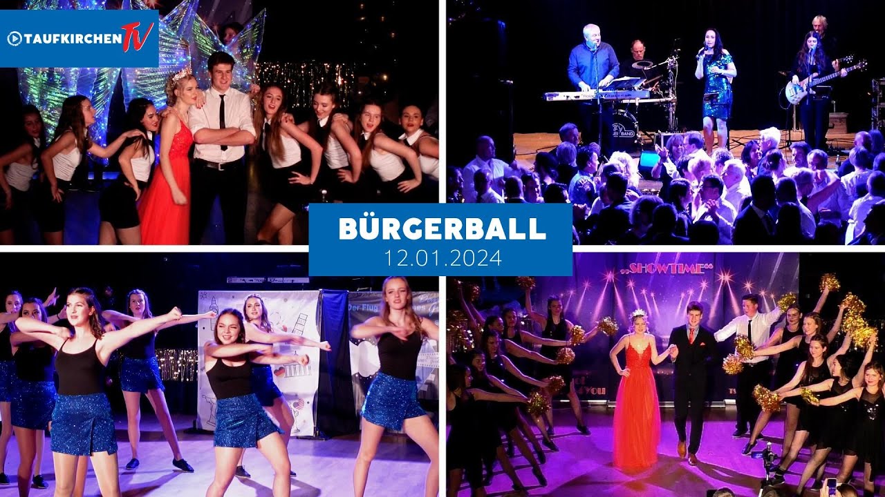 Showtime beim Bürgerball am 12.01.2024 - wir waren dabei