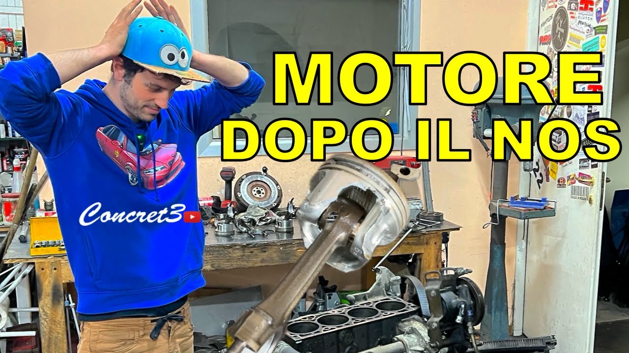 Apriamo il motore del Multiplone dopo il NOS | Cosa si &egrave; rotto ?