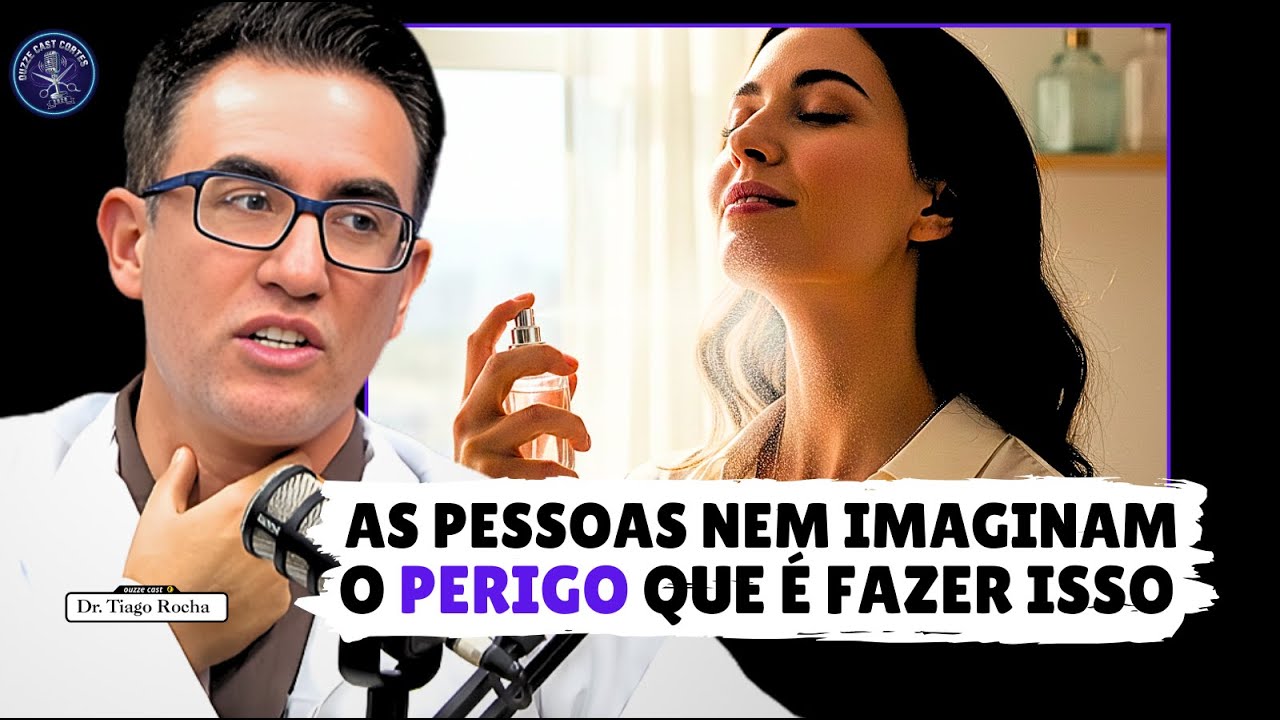 Especialista explica os perigos de passar perfume no pescoço | Dr. Tiago Rocha