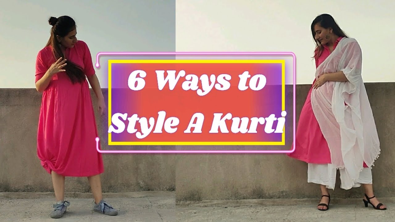 6 Ways to Style A Kurti  | Bhavika Khatri