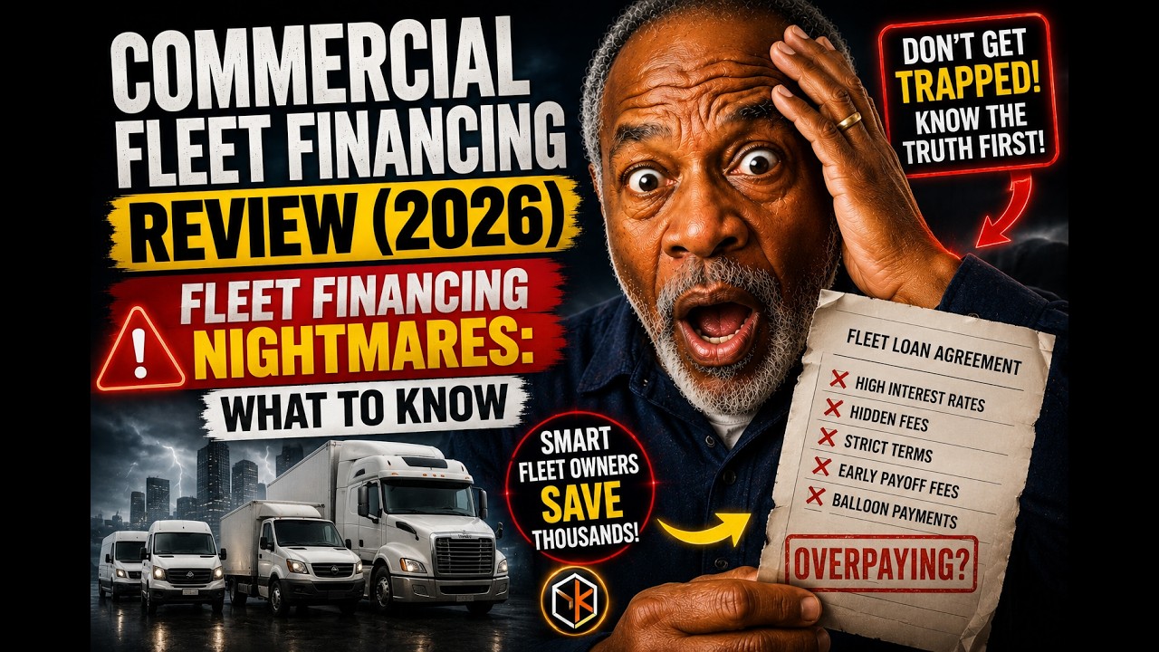 Commercial Fleet Financing (2026): How I Survived Fleet Funding Nightmares and Help YOU Avoid Errors