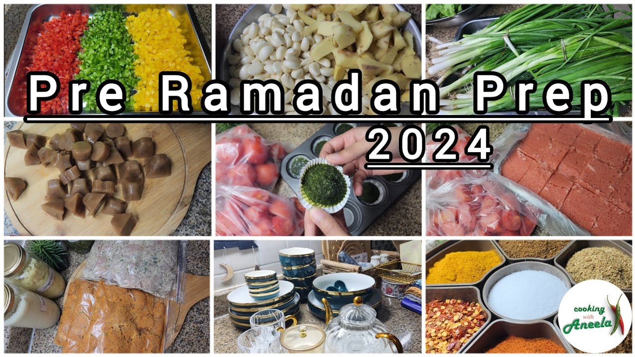 Ramadan Preparation Vlog 2024| Ideas To Save Time In Ramadan|Deep Freezer Organization| Ramzan 2024
