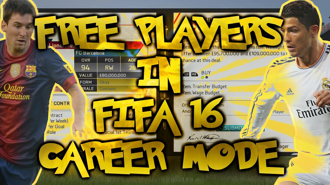How To Get Players For Free On FIFA 16 Career Mode