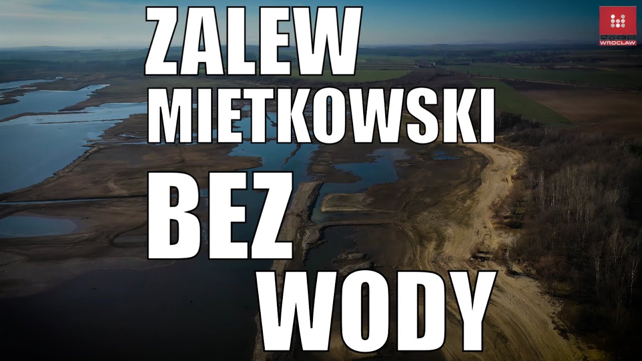 #Migawka #Zalew #Mietkowski z drona #4K #Mietków #dron