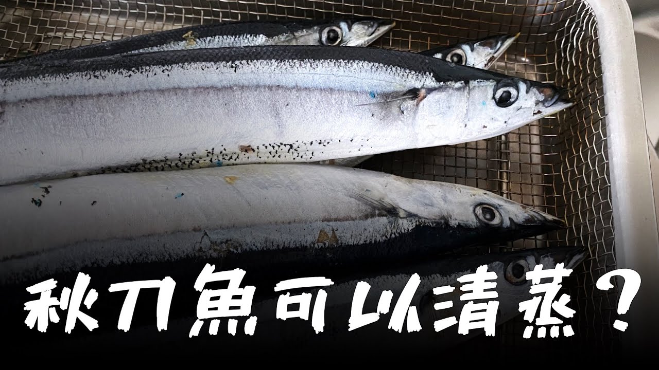 吃30幾年的魚，秋刀魚居然可以清蒸！？究竟是黑暗料理？還是美食料理呢？