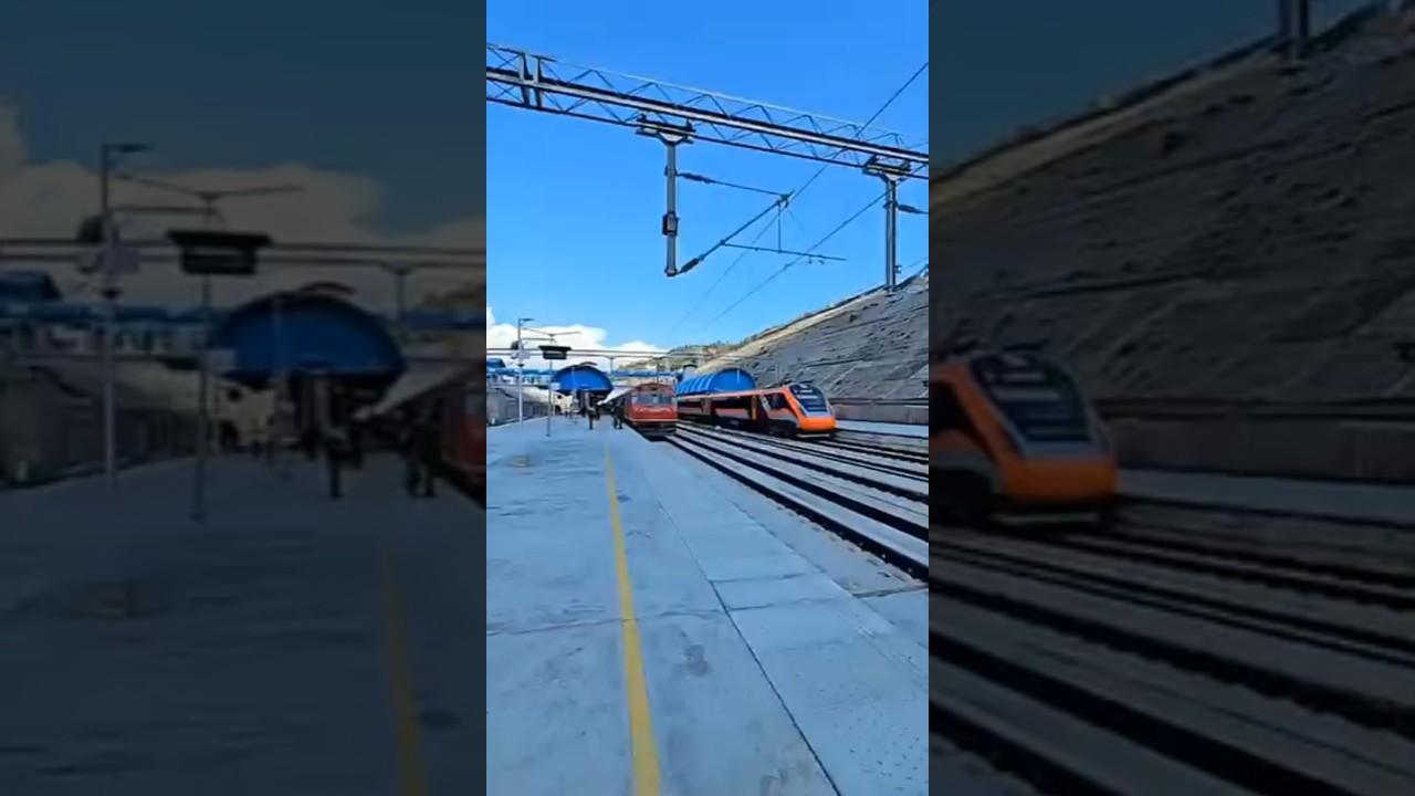 J&K Rail Transformation | BJP Govt Boosts Connectivity in Mountains #VandeBharat