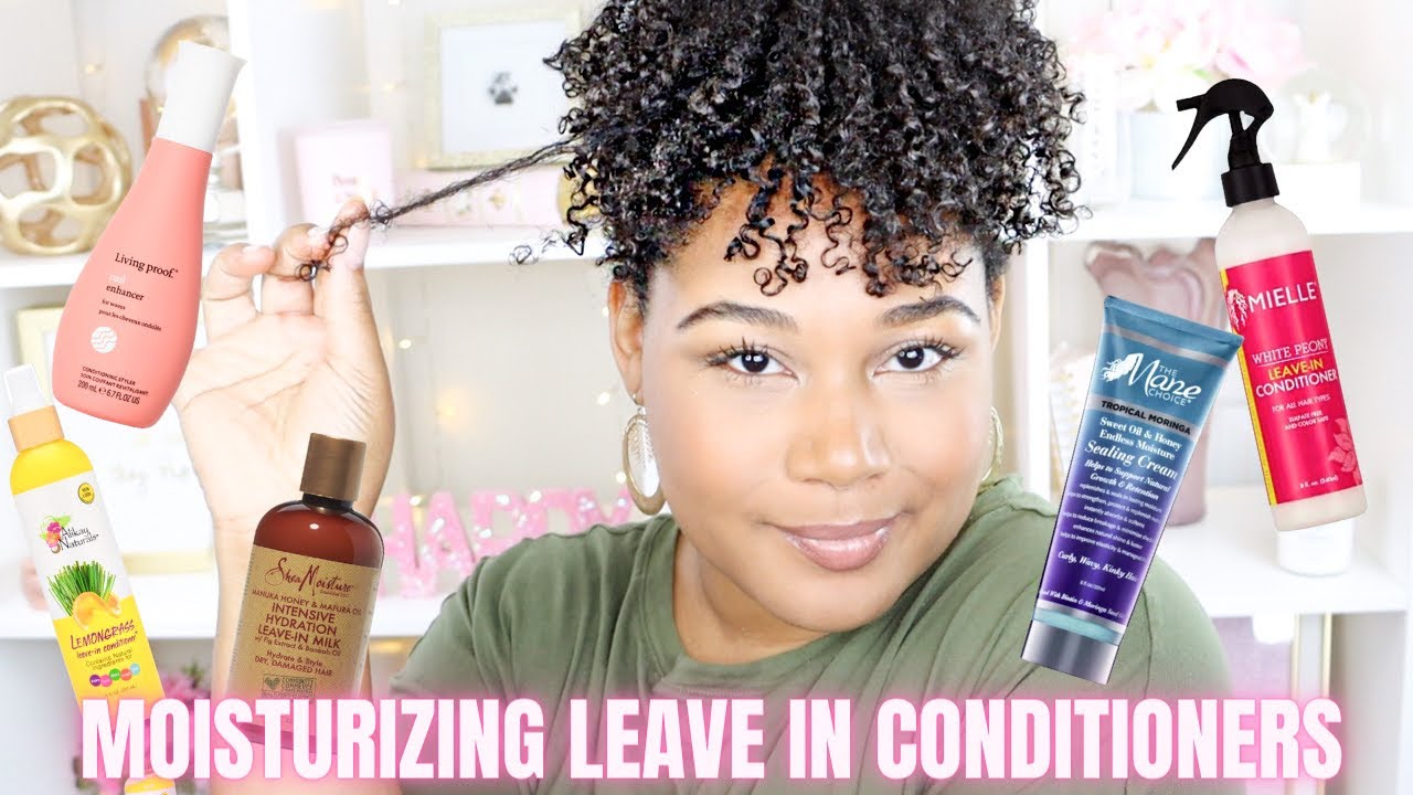 BEST LEAVE IN CONDITIONERS FOR NATURAL/CURLY HAIR!