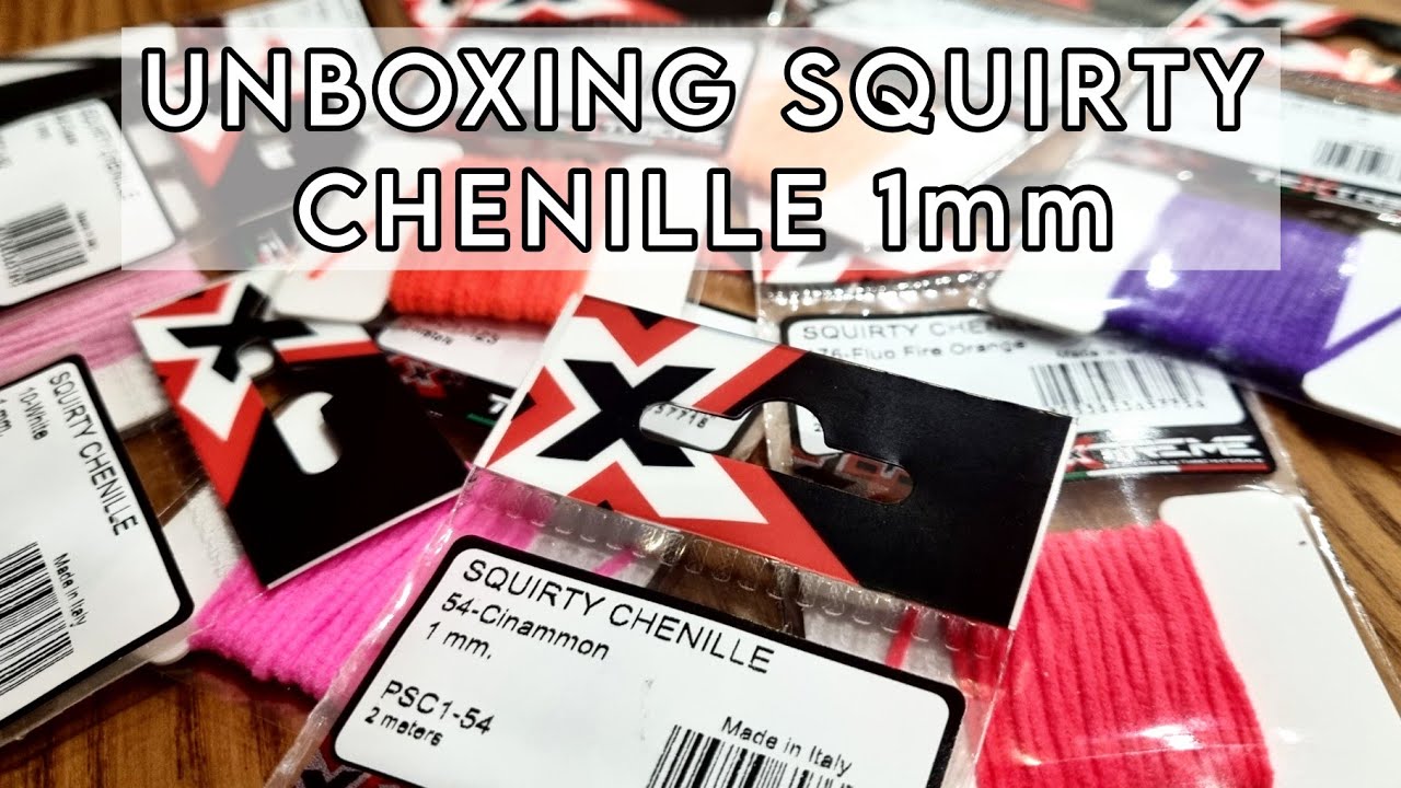 #Unboxing Squirty Chenille 1mm