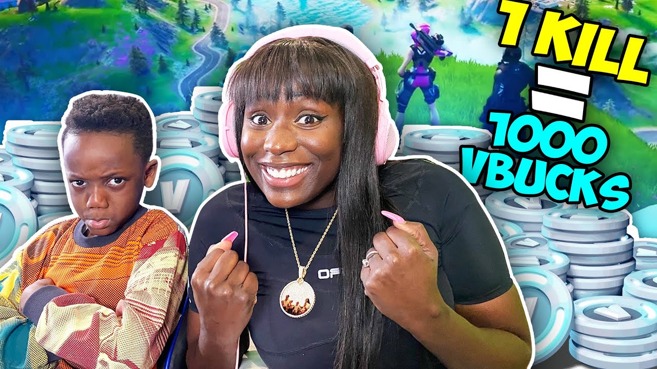 Every Kill Siah Gets = 1000 Vbucks *For Me*