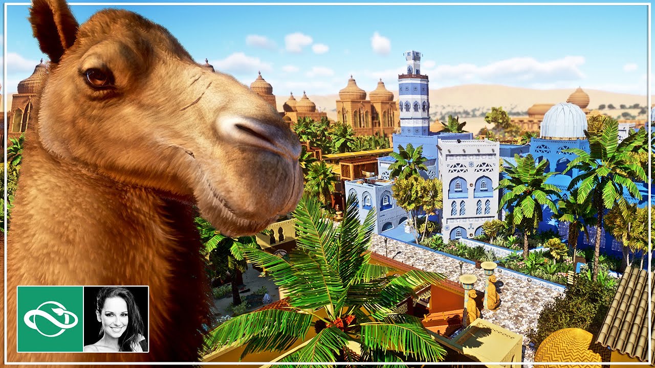 Jaw-Dropping Desert Oasis Zoo Tour in Planet Zoo