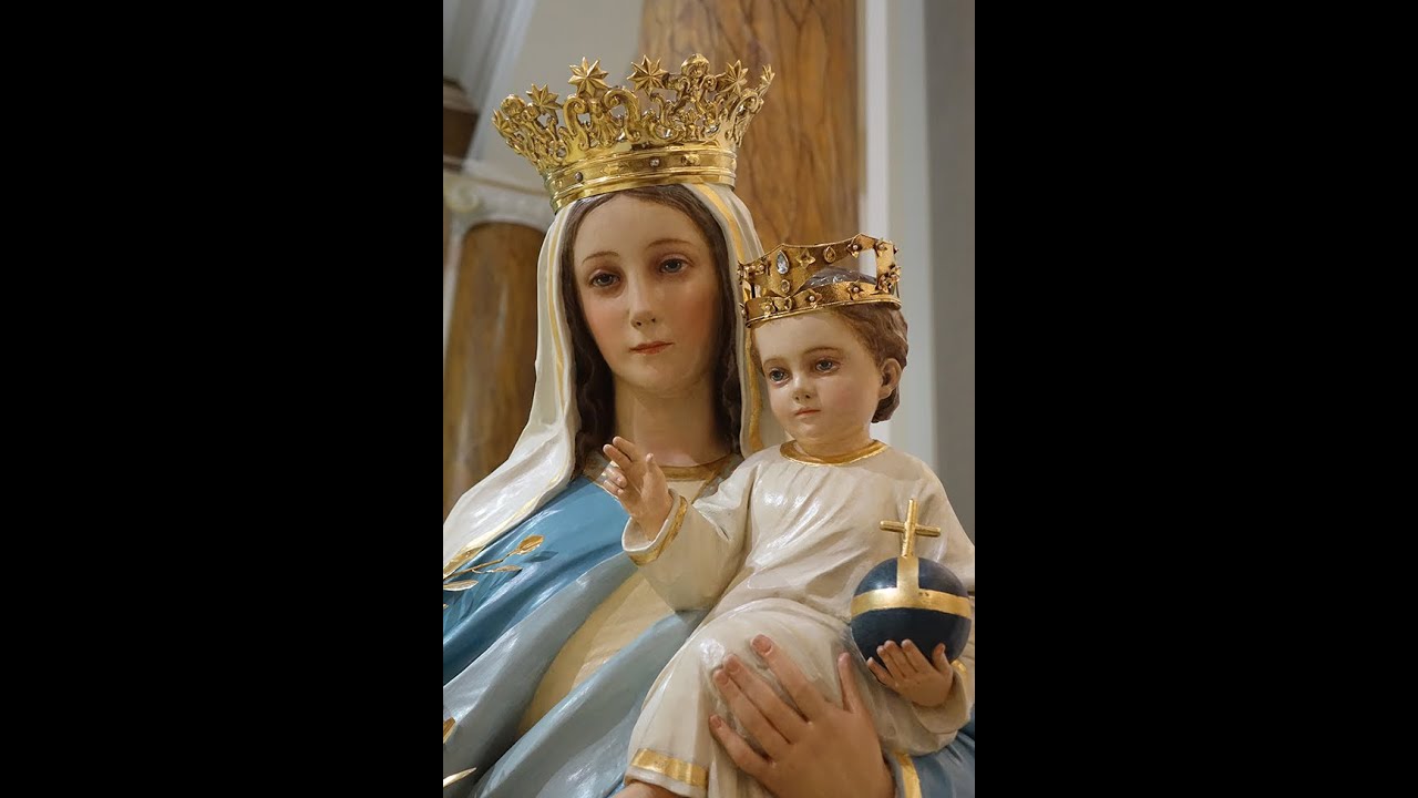 Angri: La statua della Madonna della Pace, dopo il restauro, ritorna in Parrocchia
