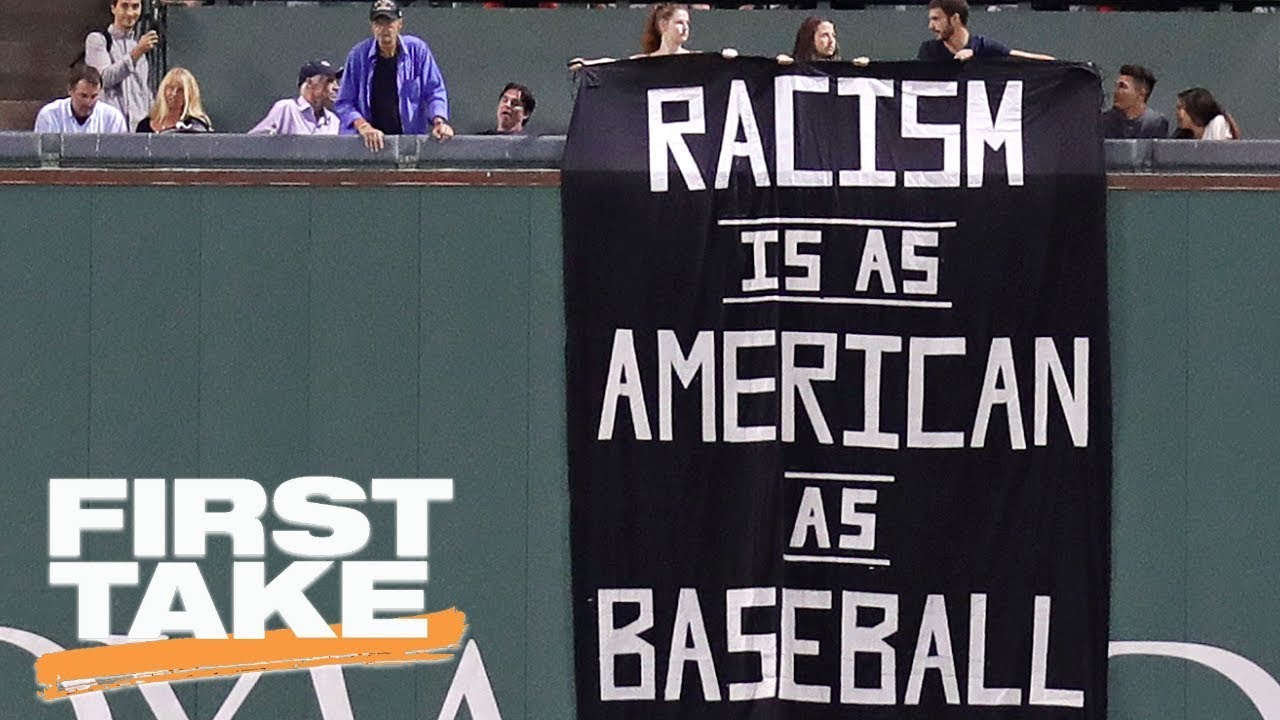 First Take reacts to anti-racism banner in Fenway Park | First Take | ESPN