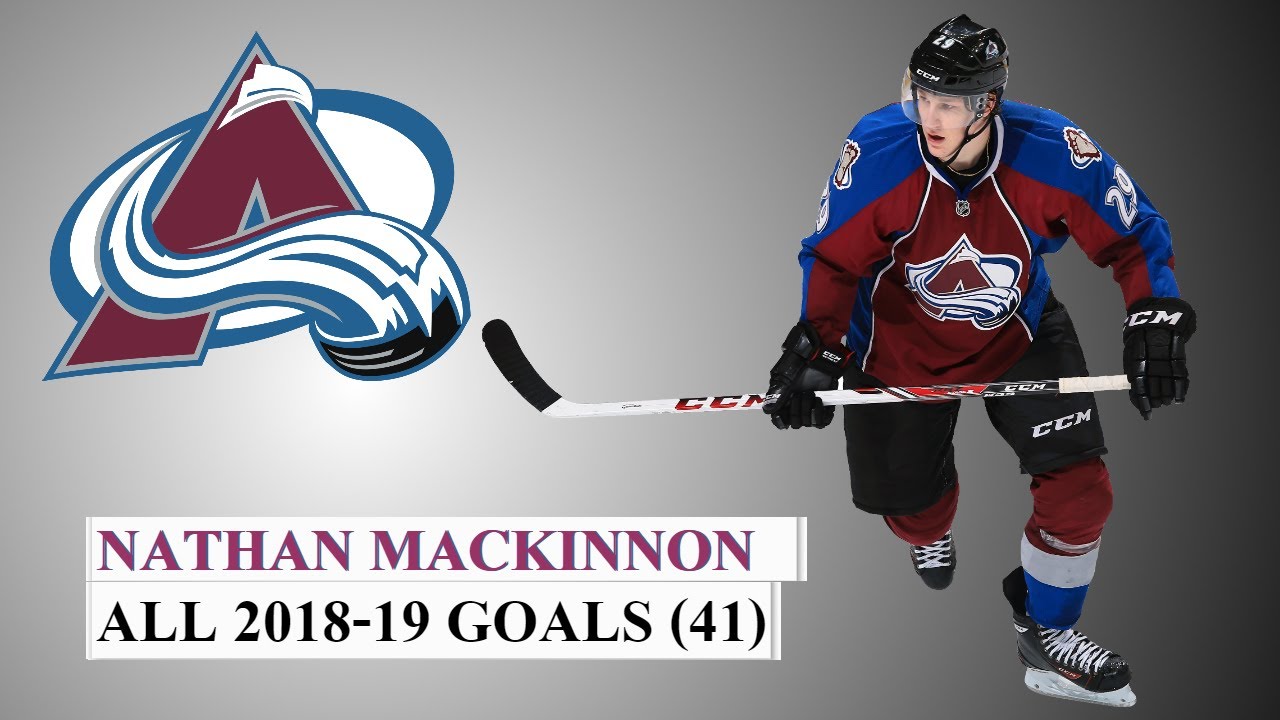 Nathan MacKinnon (#29) All 41 Goals of the 2018-19 NHL Season