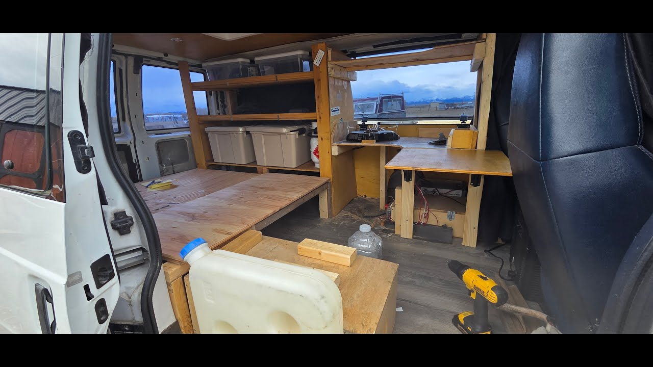 Astro Camper Van Build ($200) by Terrible Carpenter