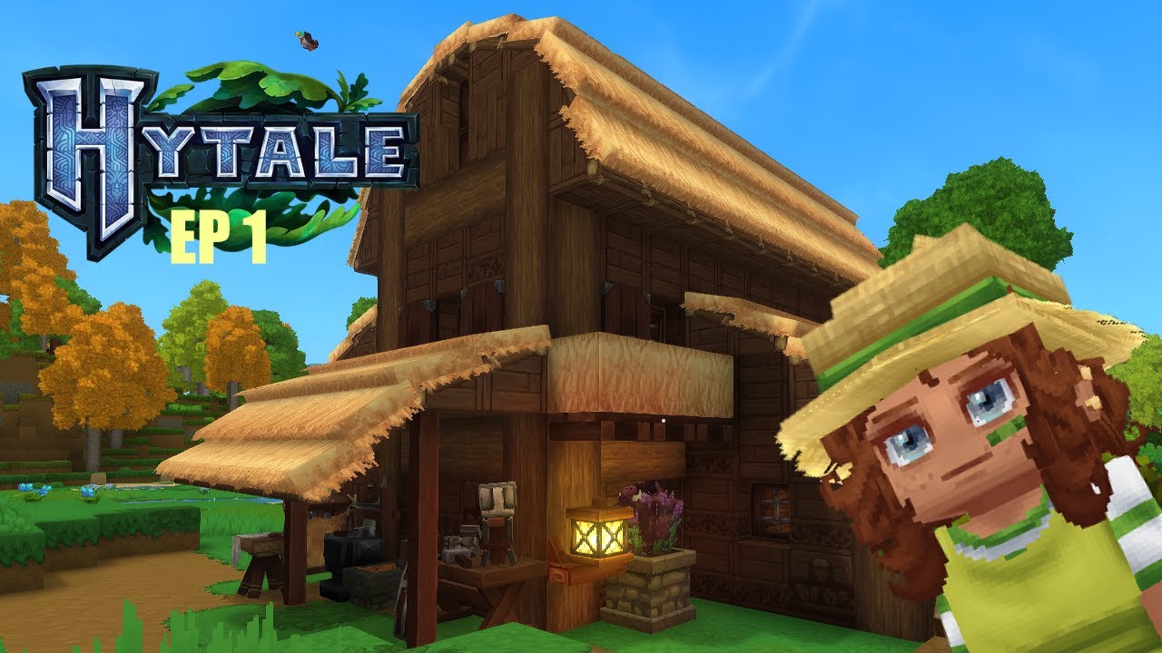Første gang jeg spiller Hytale! Episode 1