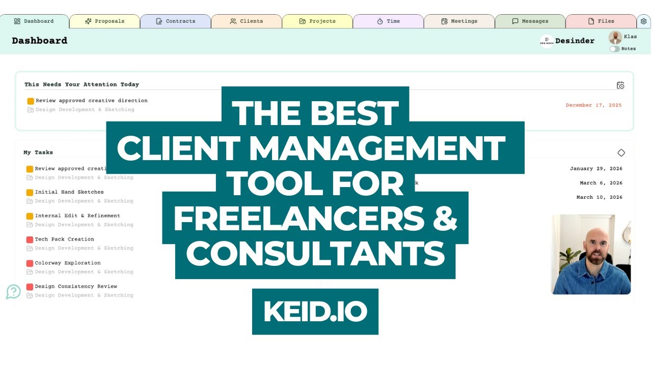 Keid Demo - Client Management Operating System