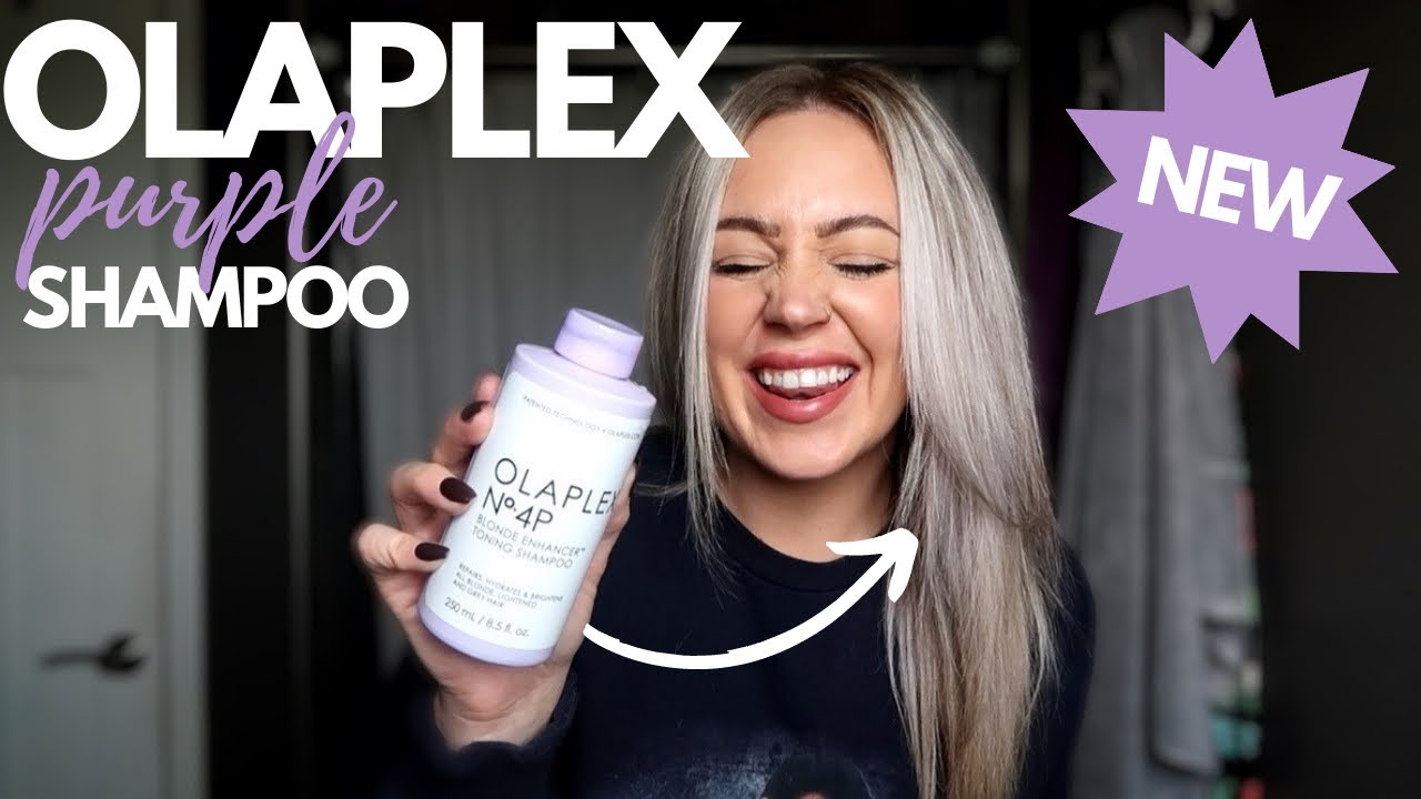 НОВЫЙ ШАМПУНЬ OLAPLEX PURPLE / Первое впечатление + Обзор