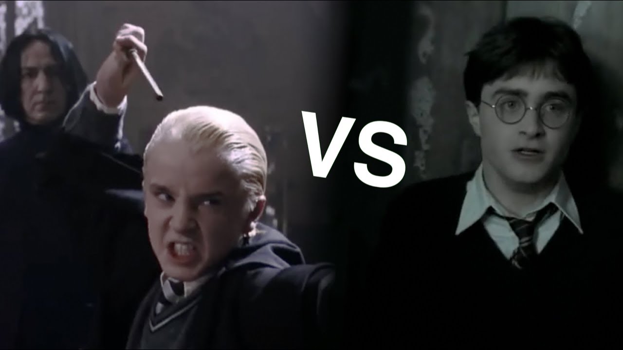 Harry and Malfoy Duel - Harry Potter and the Chamber of Secrets and the Half-Blood Prince