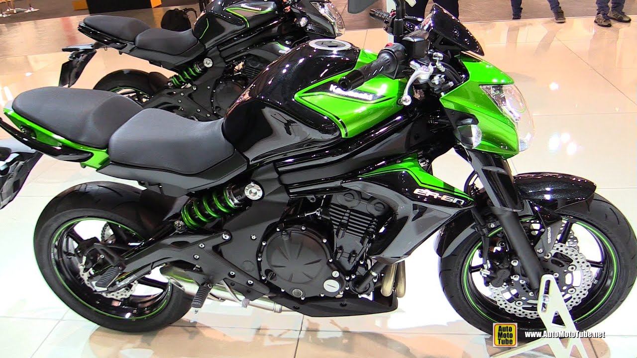 2016 Kawasaki ER-6n - Walkaround - Debut at 2015 EICMA Milan