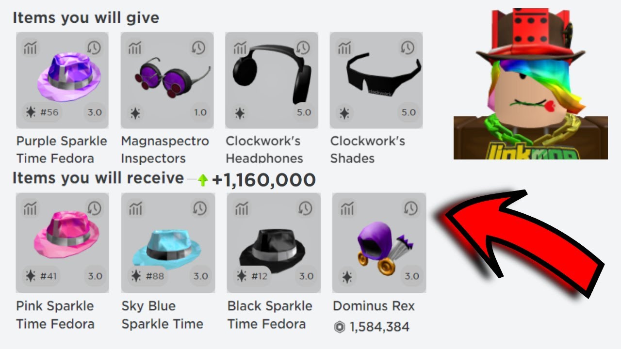 I Sent a HUGE Trade to the RICHEST Roblox Player!! (Linkmon99)
