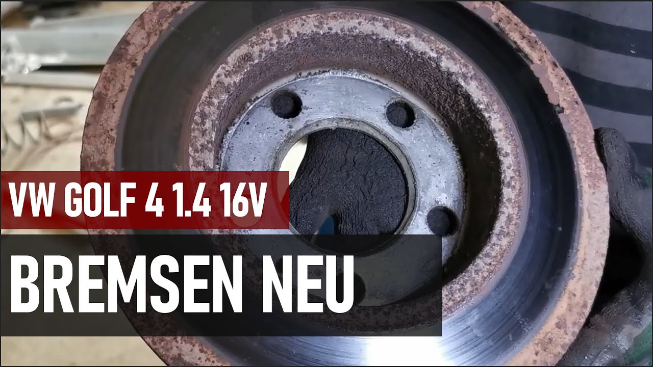 VW Golf 4 1.4 16V | Neue Bremsen hinten #cars #tutorial #diy