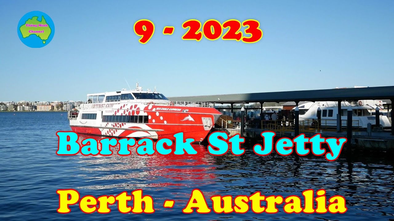 Barrack St Jetty...9 - 2023 : Perth Australia .