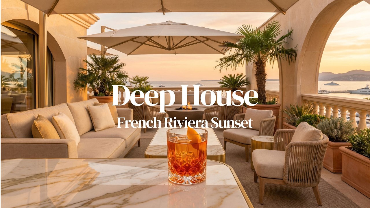Deep House Sunset Vocal Mix 🌅 French Riviera