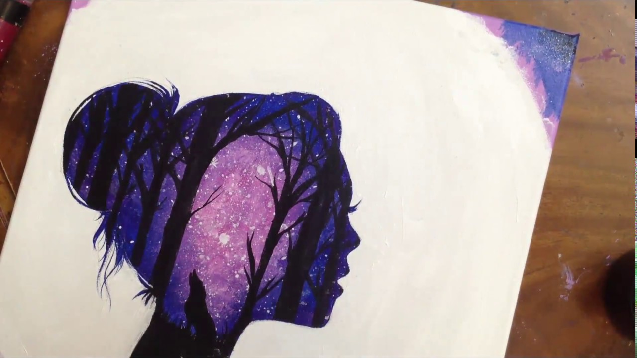Galaxy Drawing || كيف ترسم المجرة