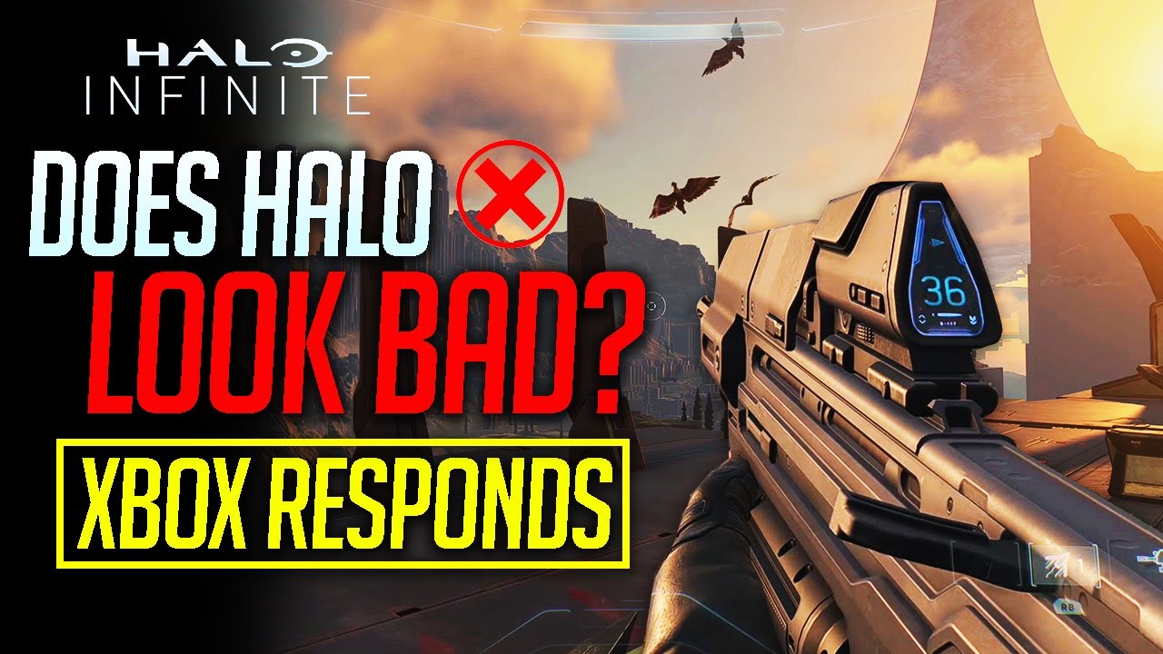 Why does Halo Infinite LOOK SO BAD? - Xbox RESPONDS and my thoughts