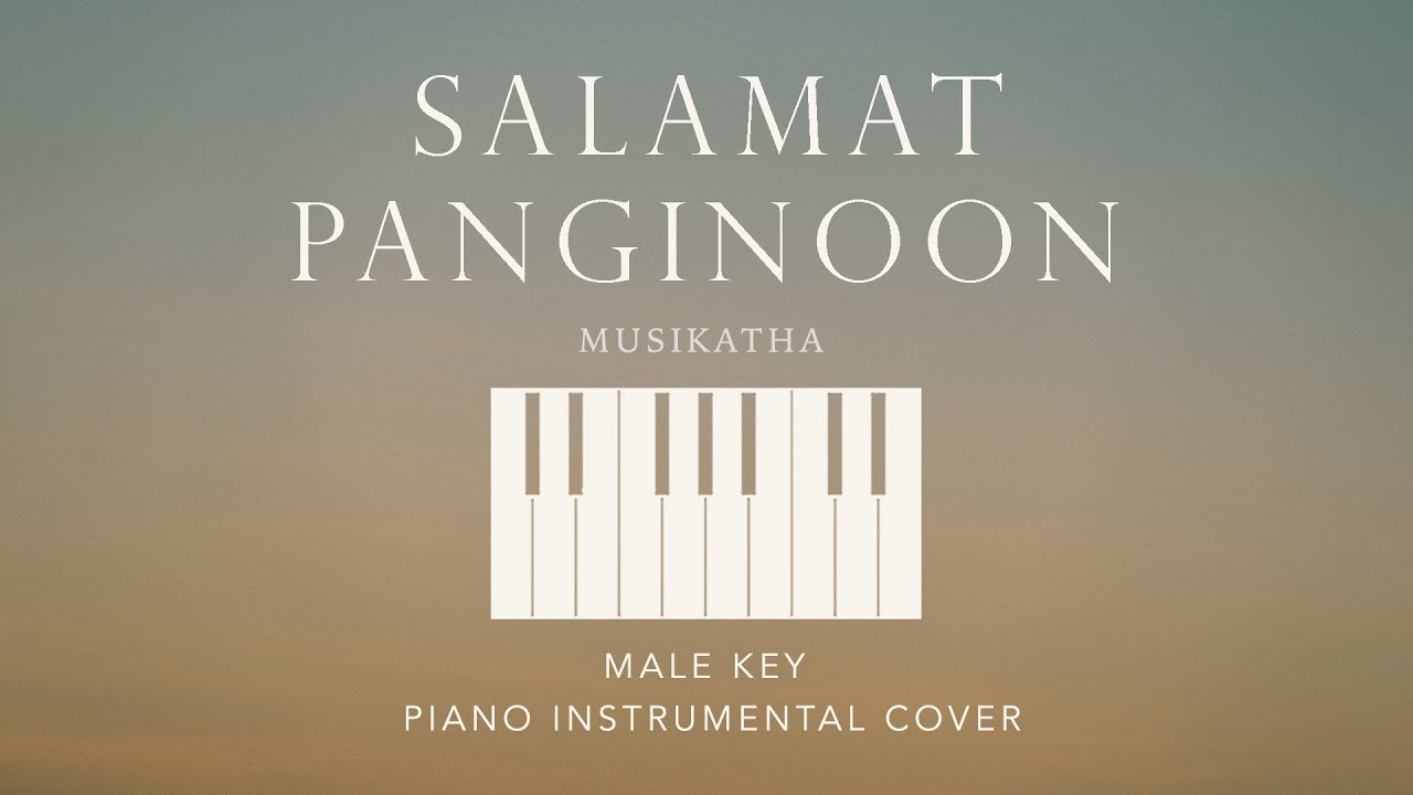 SALAMAT PANGINOON | MUSIKATHA - [Male Key] Piano Instrumental Cover by GershonRebong with lyrics