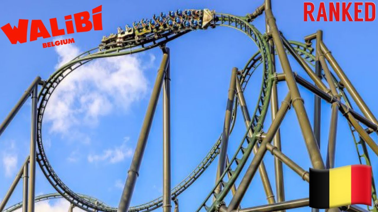 Top 9 Roller Coasters at Walibi Belgium | Wavre, Belgium (2022)