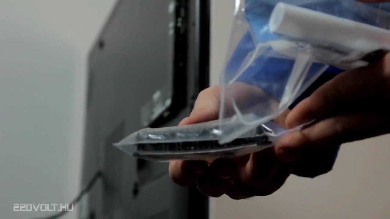 Samsung LE 40B6000 LED TV unboxing