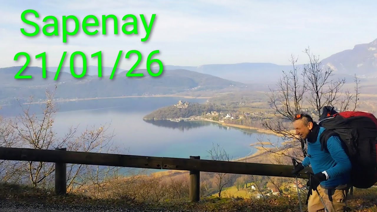 Marche & vol au Sapenay avec Pierre. Premier vol de 2026 !