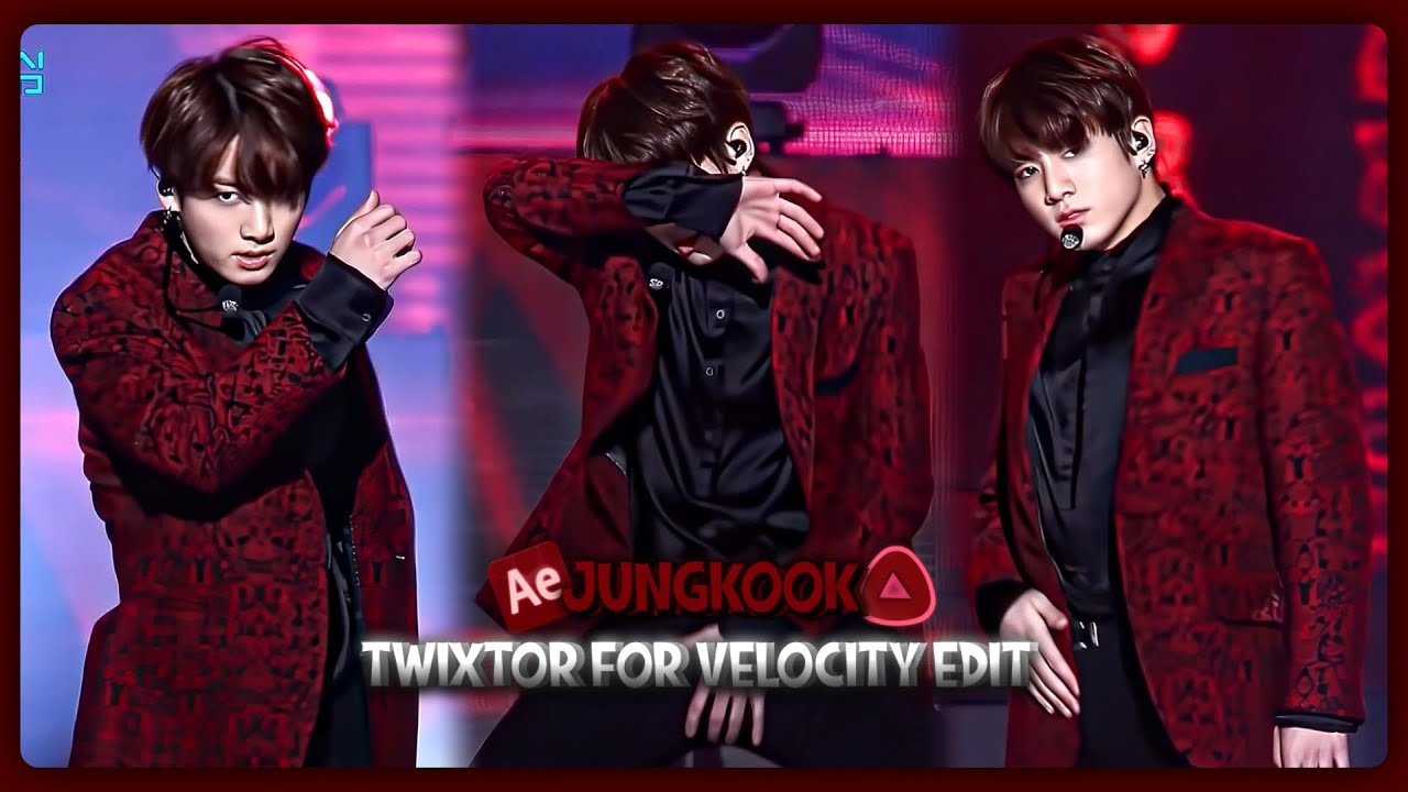 JUNGKOOK 4K TWIXTOR FOR VELOCITY EDIT🔥(AE SHARPEN + TOPAZ)