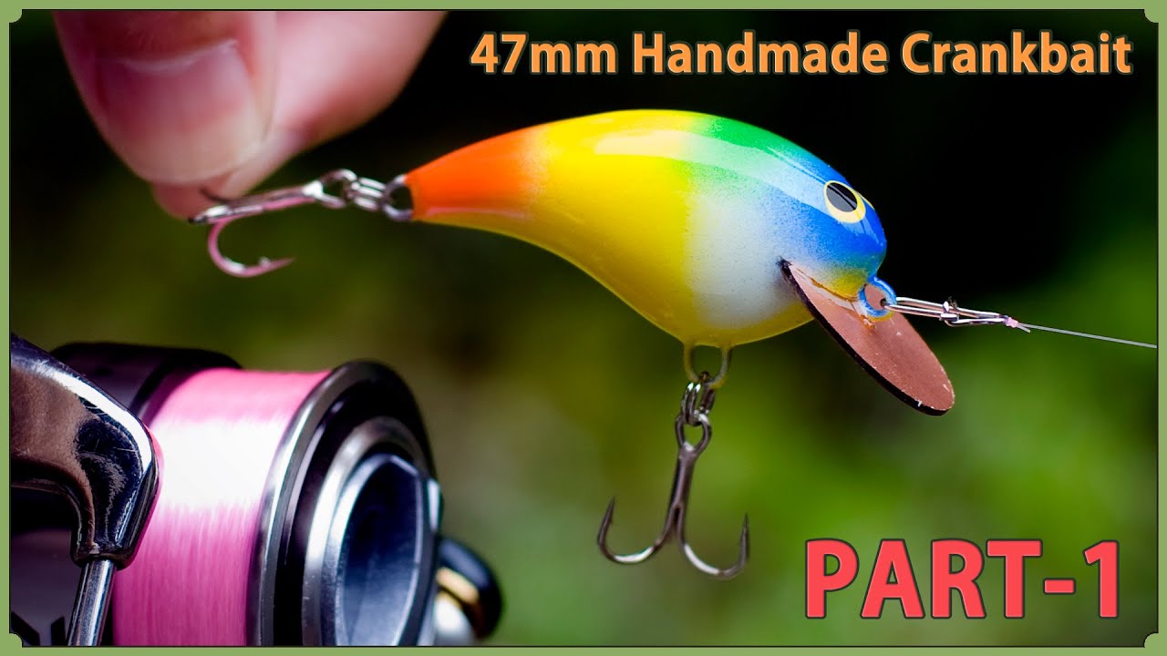 Lure Template for Mini Crankbait (47 mm size of Fat body style) Part-1.