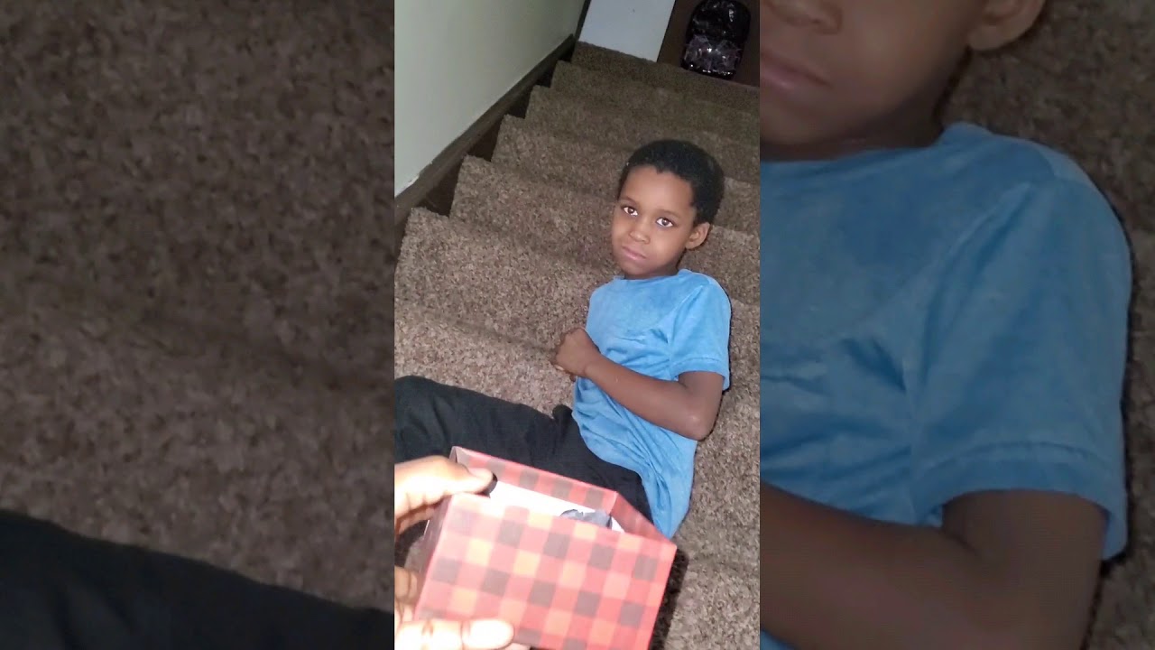 Kid's got lumps of coal for Christmas
