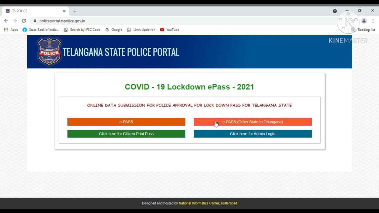 HOW TO APPLY TS E PASS FOR LOCKDOWN TIME