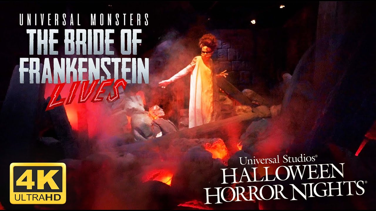 The Bride of Frankenstein LIVES Maze POV | HHN 2021 | Universal Studios Hollywood