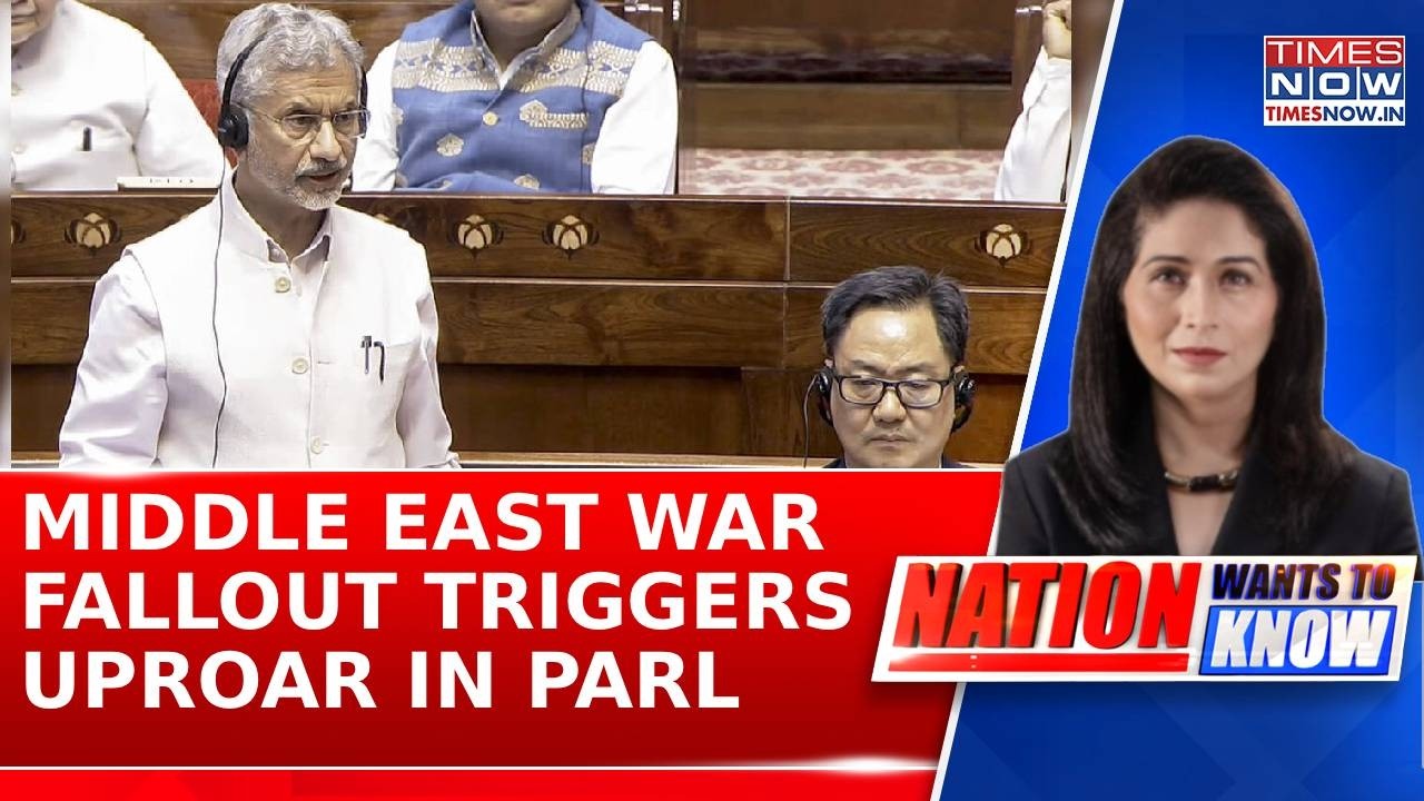 Middle East War Sparks Storm In Parliament; Opposition Disrupts As Govt Defends Energy Strategy
